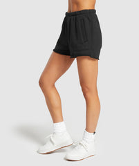 Loopback Sweat Shorts - Black