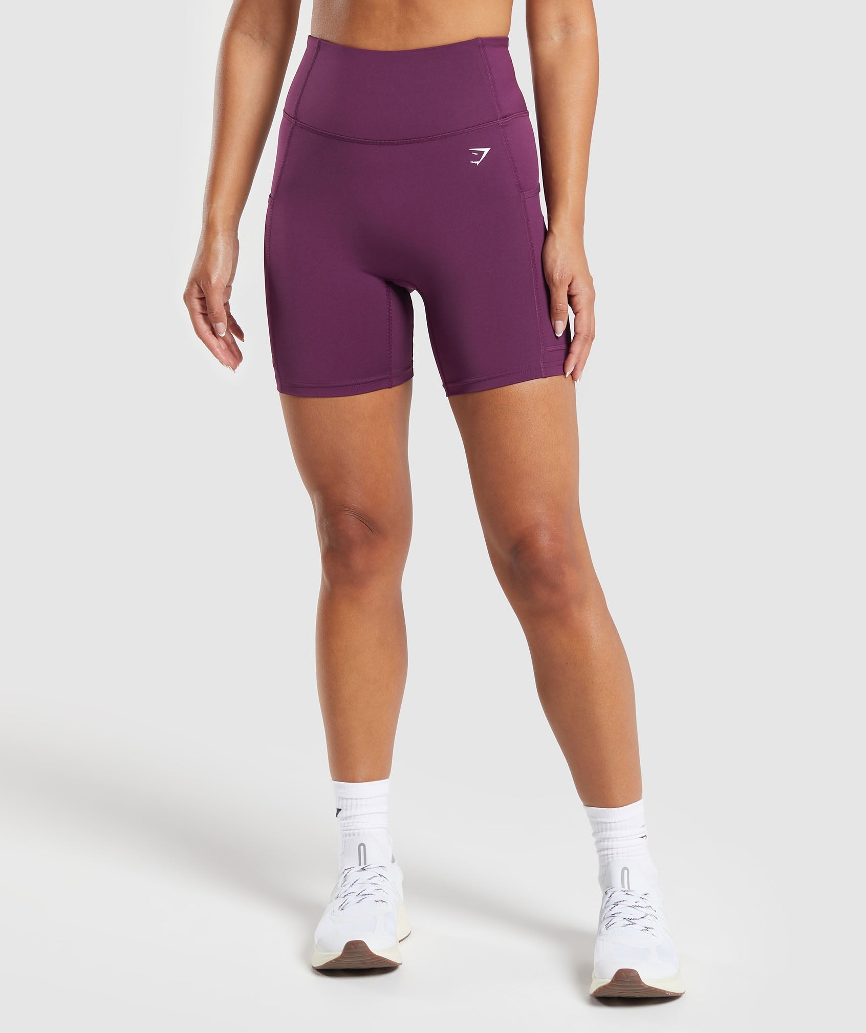 Pocket Shorts - Magenta Purple