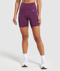 Pocket Shorts - Magenta Purple