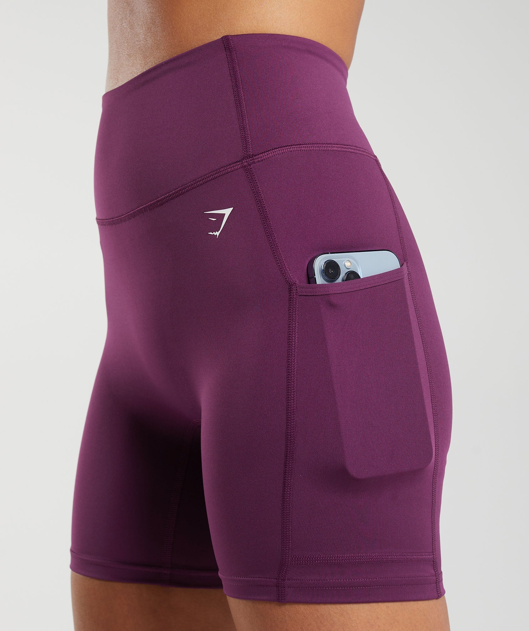 Pocket Shorts - Magenta Purple