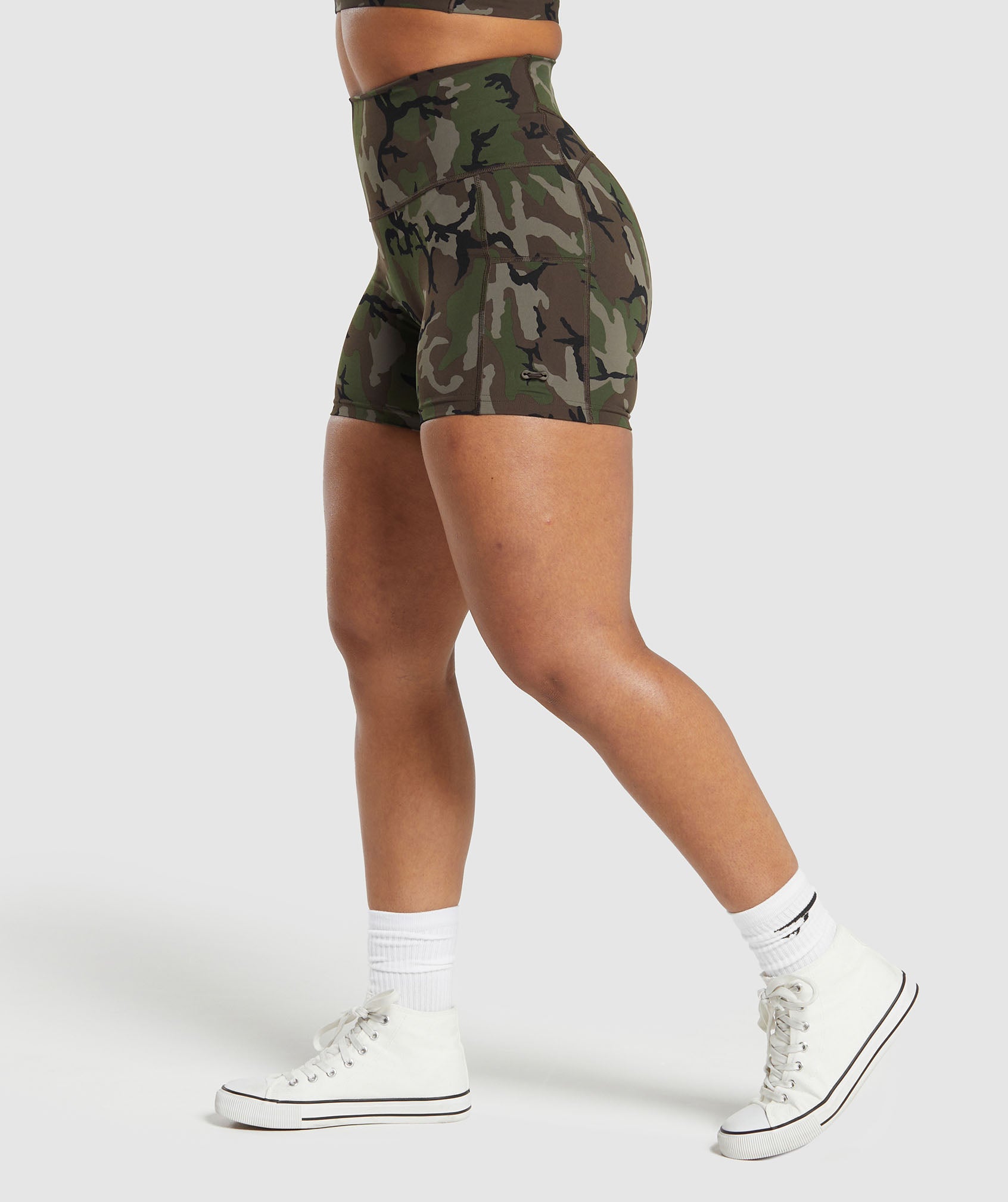 Legacy Printed Shorts - Archive Brown
