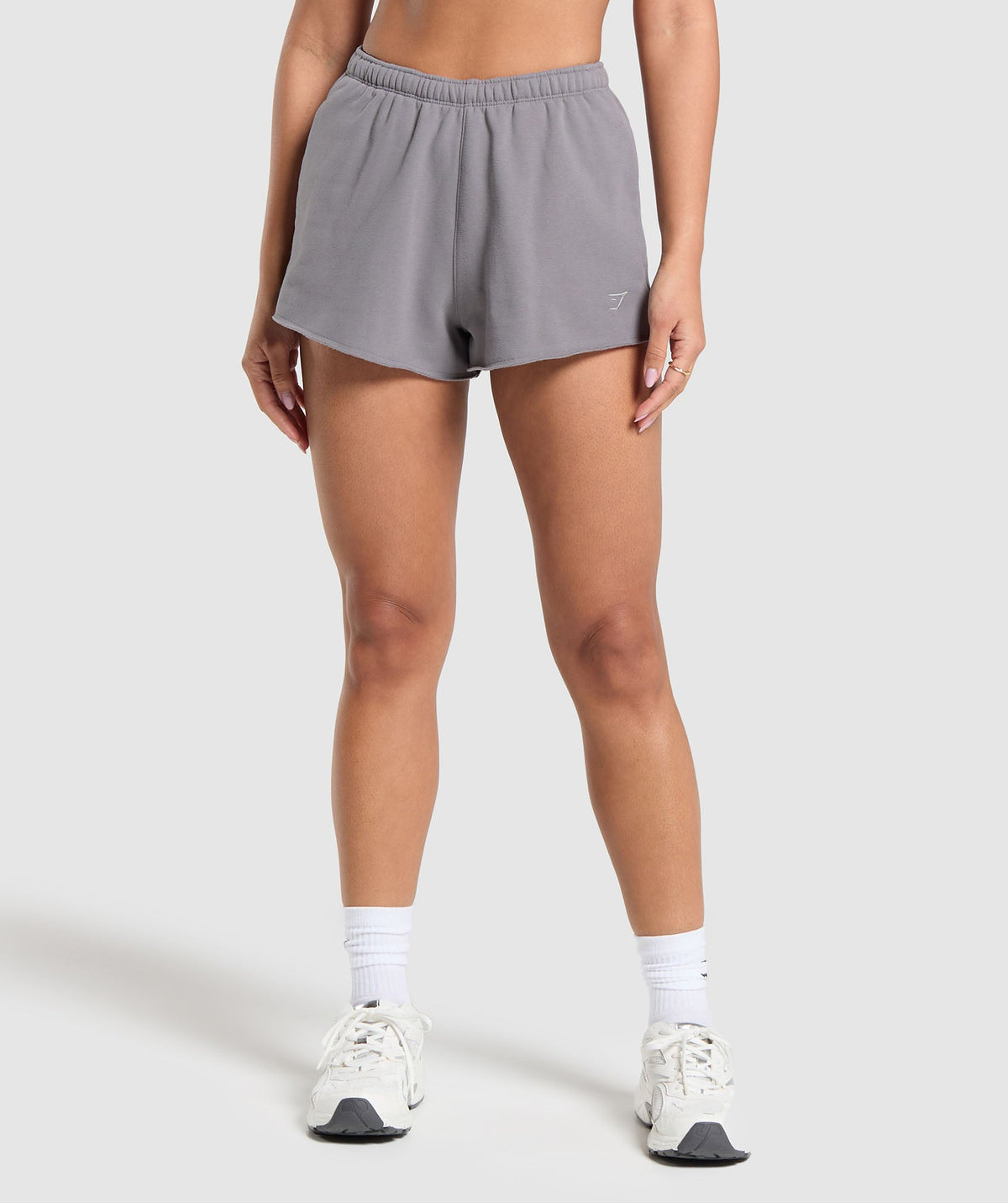 Fleece Shorts - Medium Grey