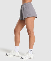 Fleece Shorts - Medium Grey