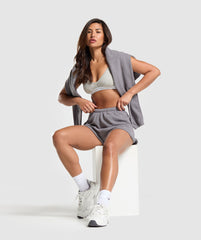 Fleece Shorts - Medium Grey