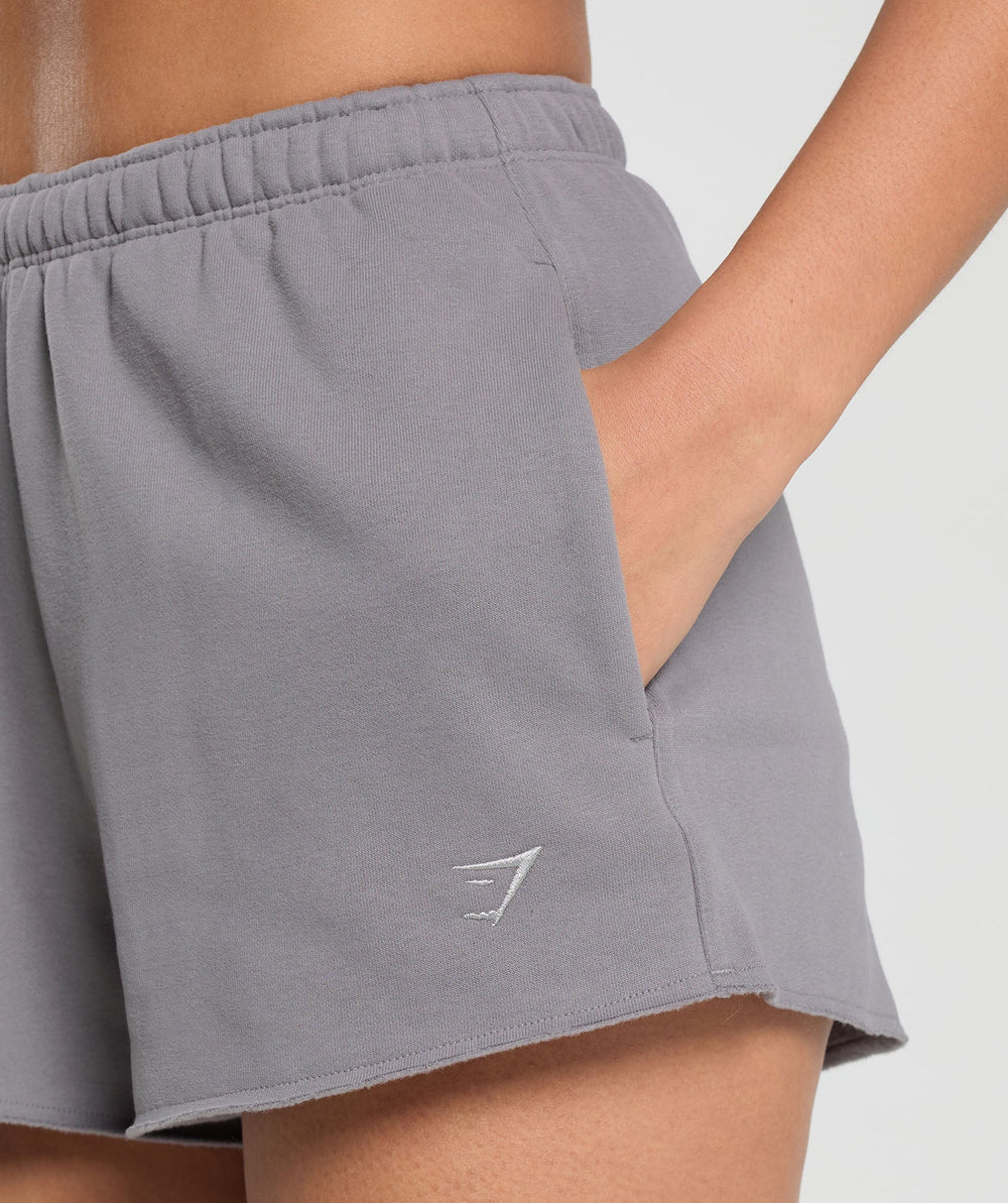 Fleece Shorts - Medium Grey
