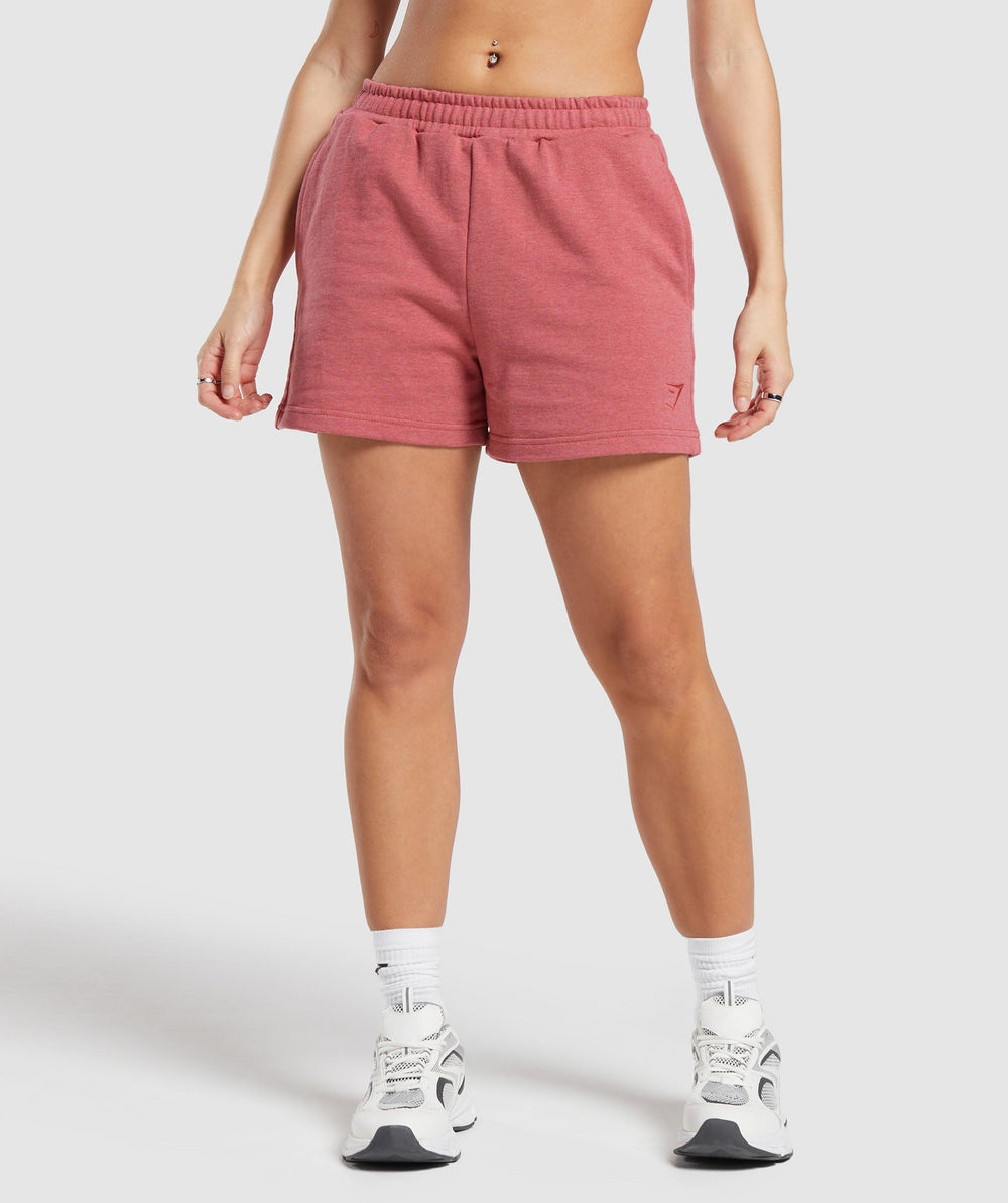 Rest Day Sweat Shorts - Heritage Pink Marl