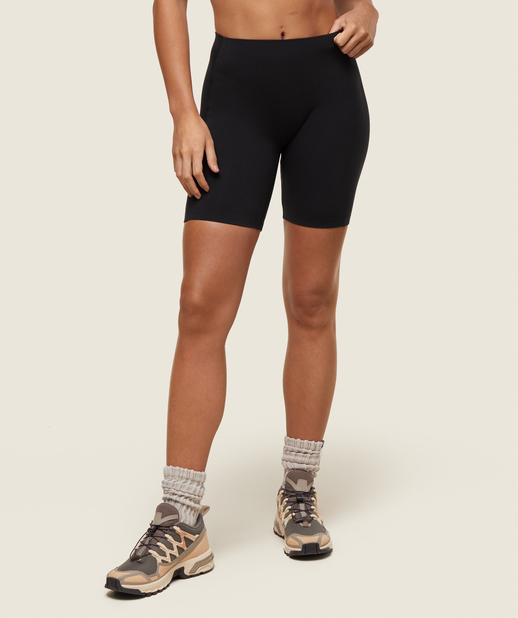 everywear Cycling Shorts - Black/Heavy Blue