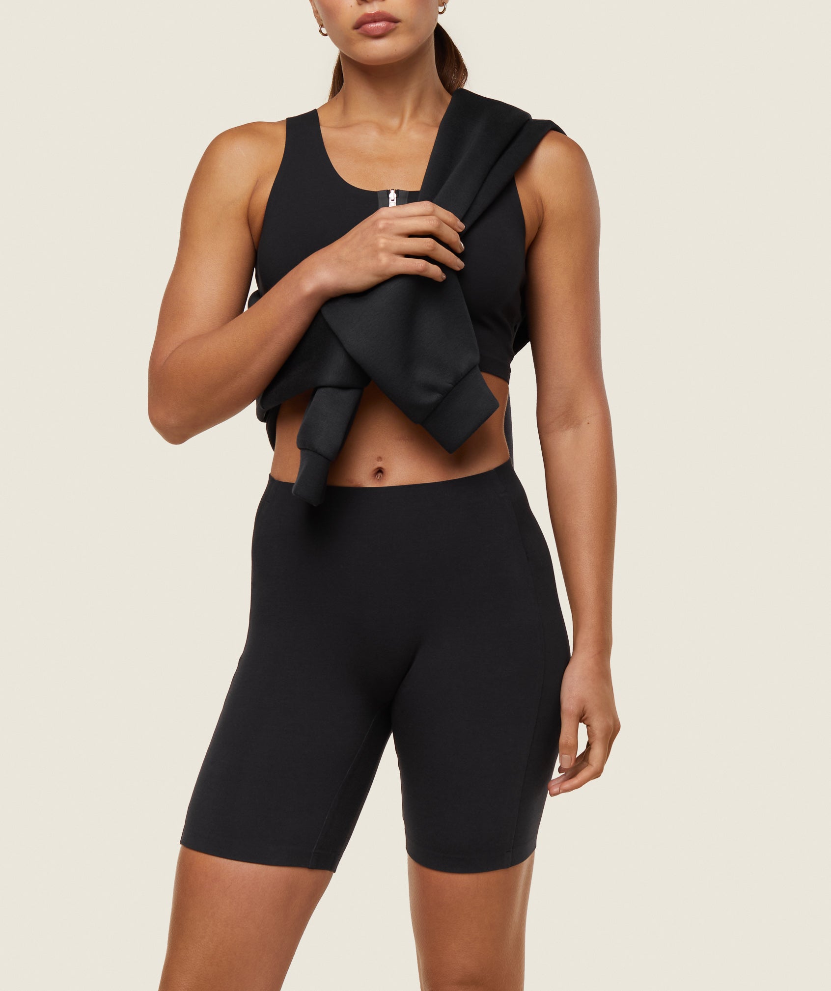 everywear Cycling Shorts - Black/Heavy Blue