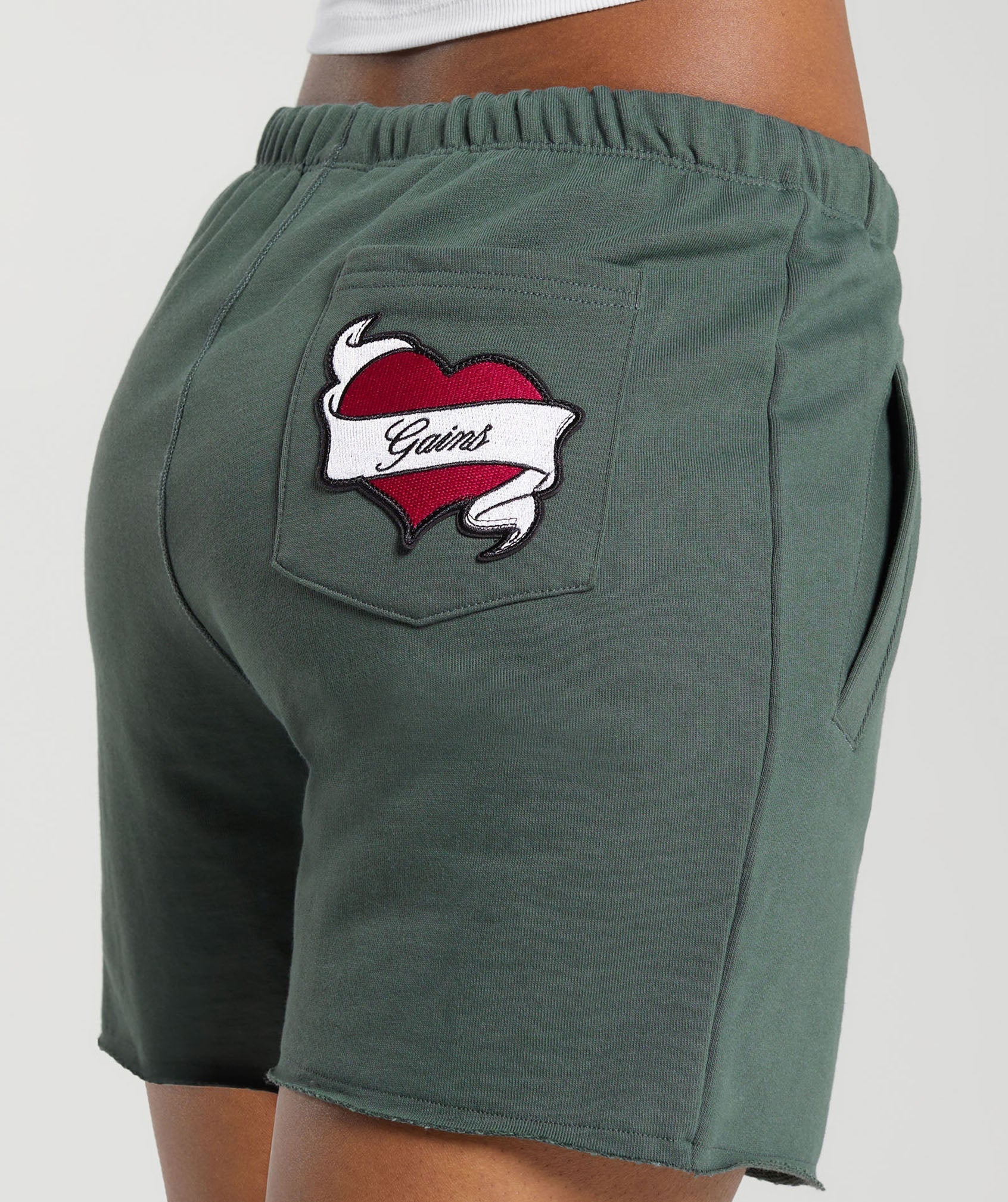 Tattoo Shorts - Slate Teal