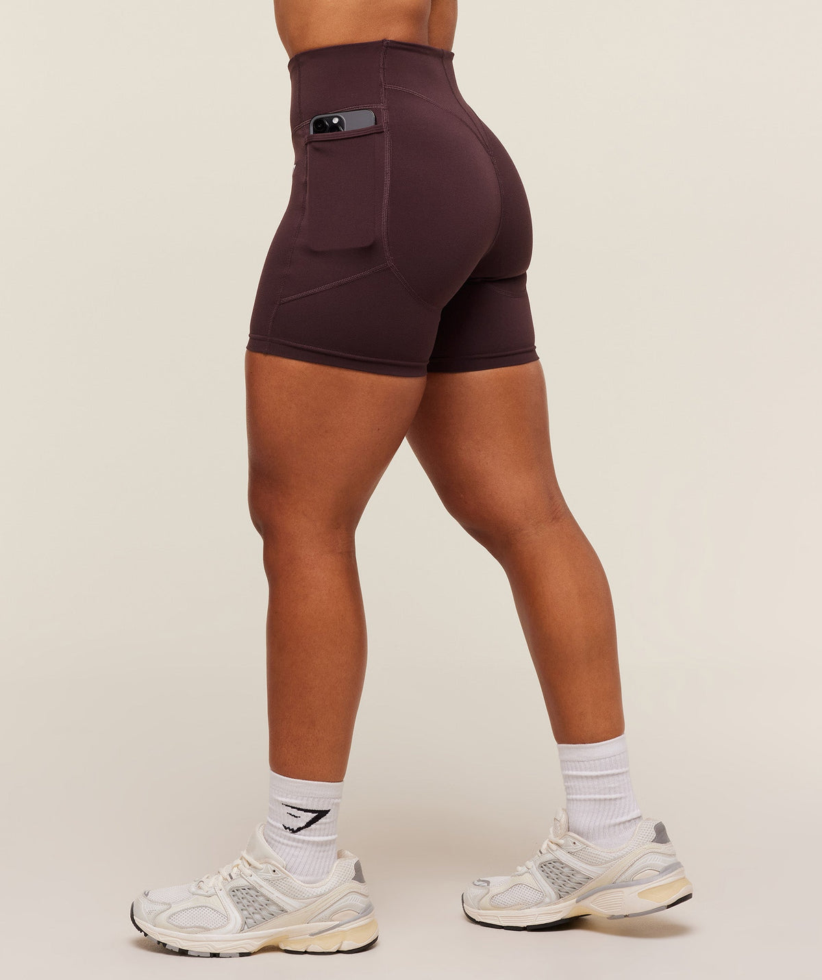 Lifting Pocket Shorts - Cherry Purple