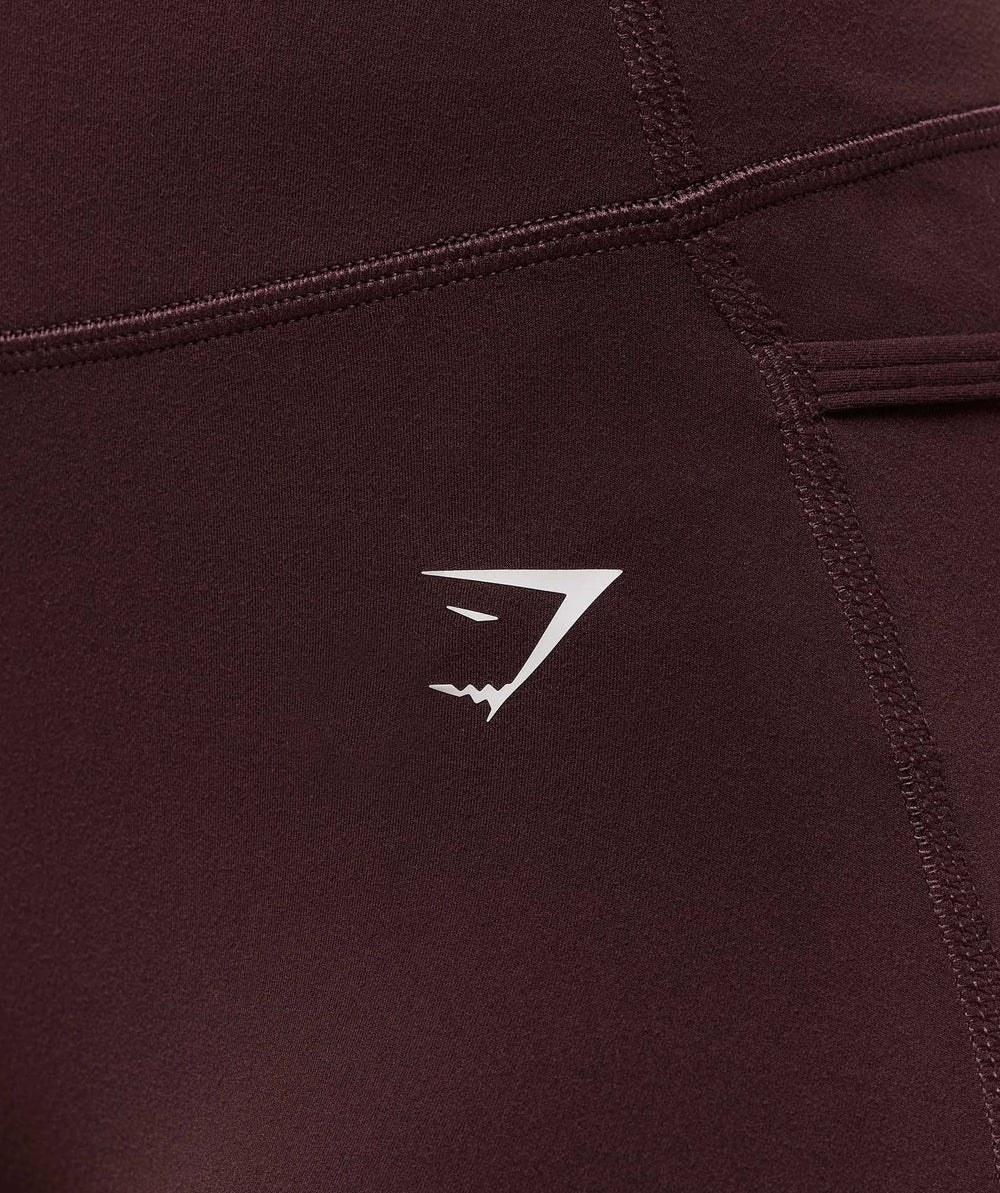 Lifting Pocket Shorts - Cherry Purple