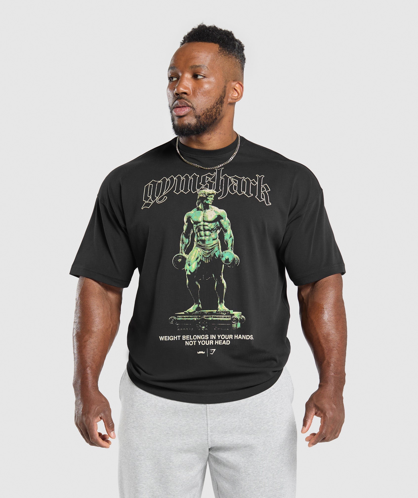 Movember Graphic T-Shirt - Black