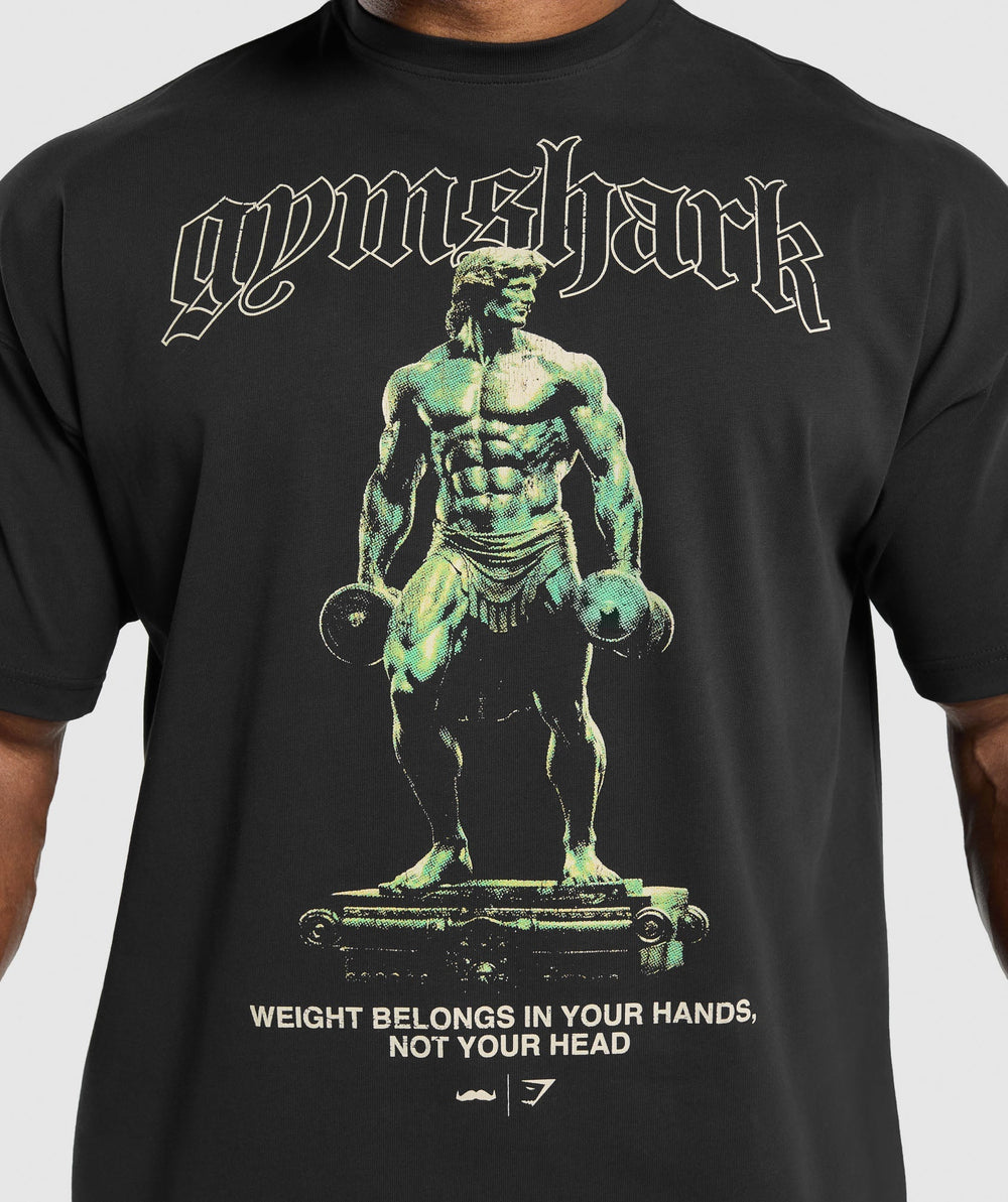 Movember Graphic T-Shirt - Black