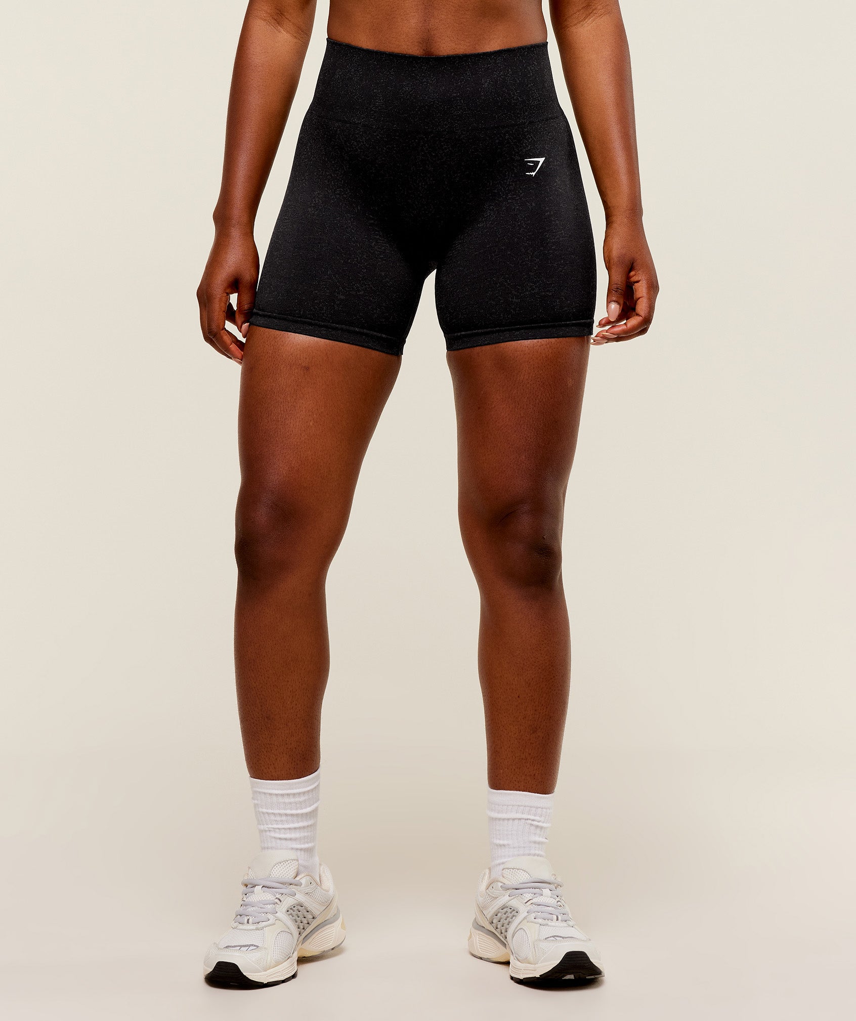Adapt Fleck Seamless Shorts - Black/Smokey Grey