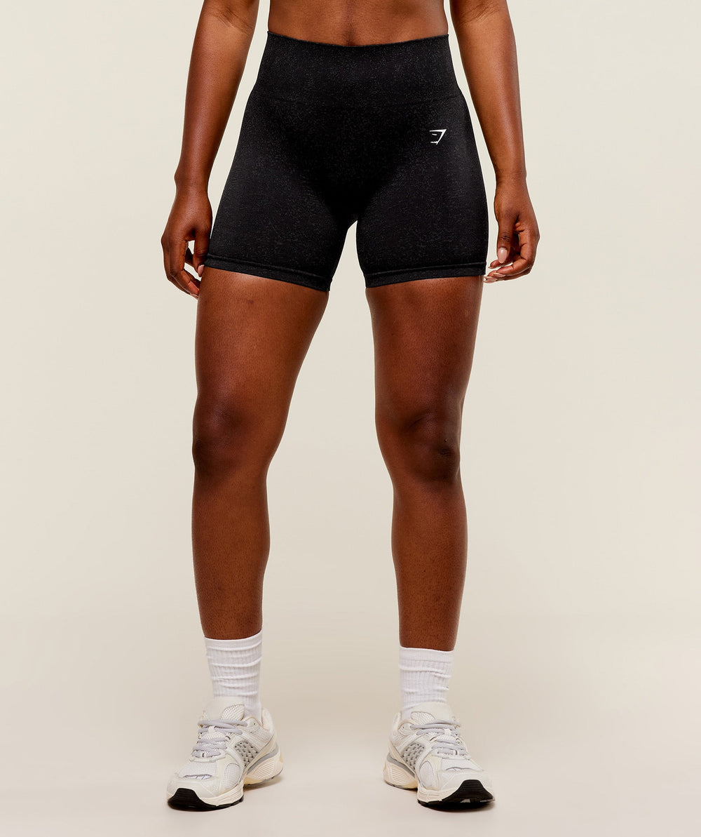 Adapt Fleck Seamless Shorts - Black/Smokey Grey