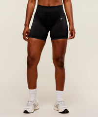 Adapt Fleck Seamless Shorts - Black/Smokey Grey