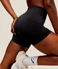 Adapt Fleck Seamless Shorts - Black/Smokey Grey