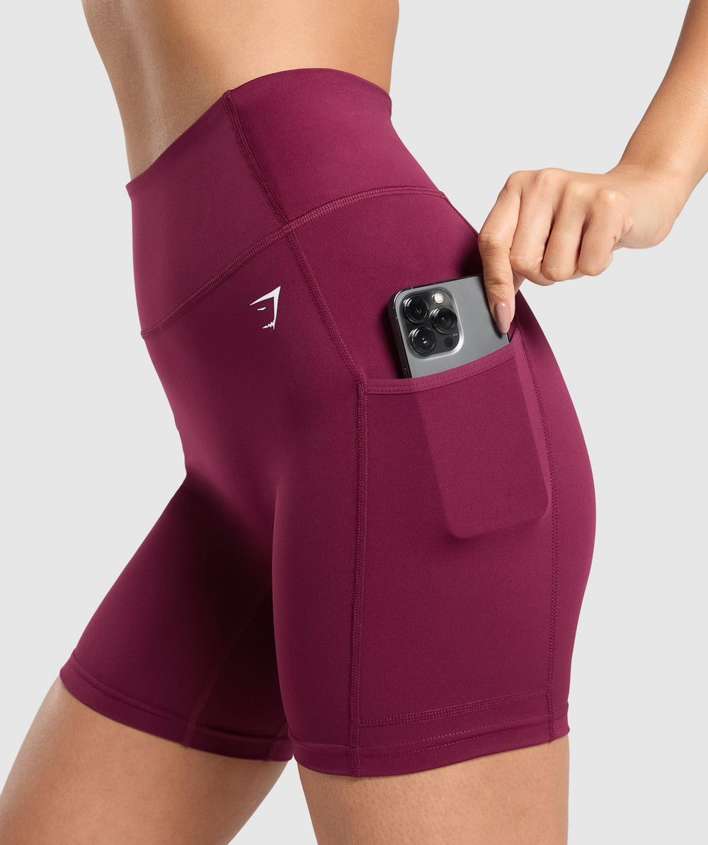 Pocket Shorts - Strong Pink