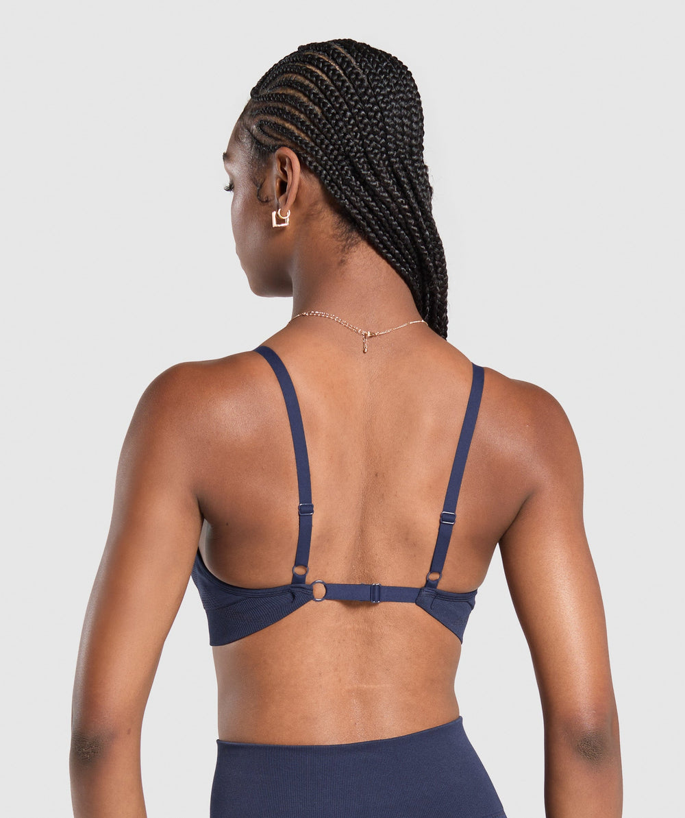 Vital Sports Bra - Heavy Blue Marl