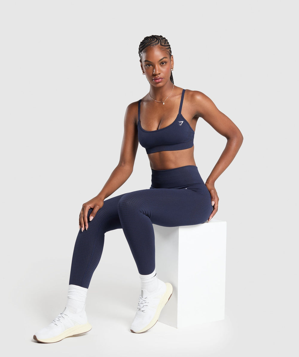 Vital Sports Bra - Heavy Blue Marl
