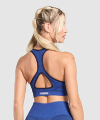 Sport Seamless Sports Bra - Force Blue/Pastel Blue