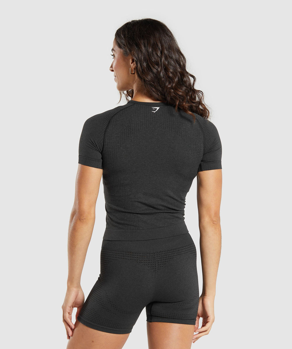 Vital Tight T-Shirt - Black Marl