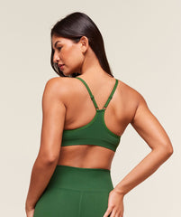 Everyday Seamless Racerback Sports Bra - Athletic Green