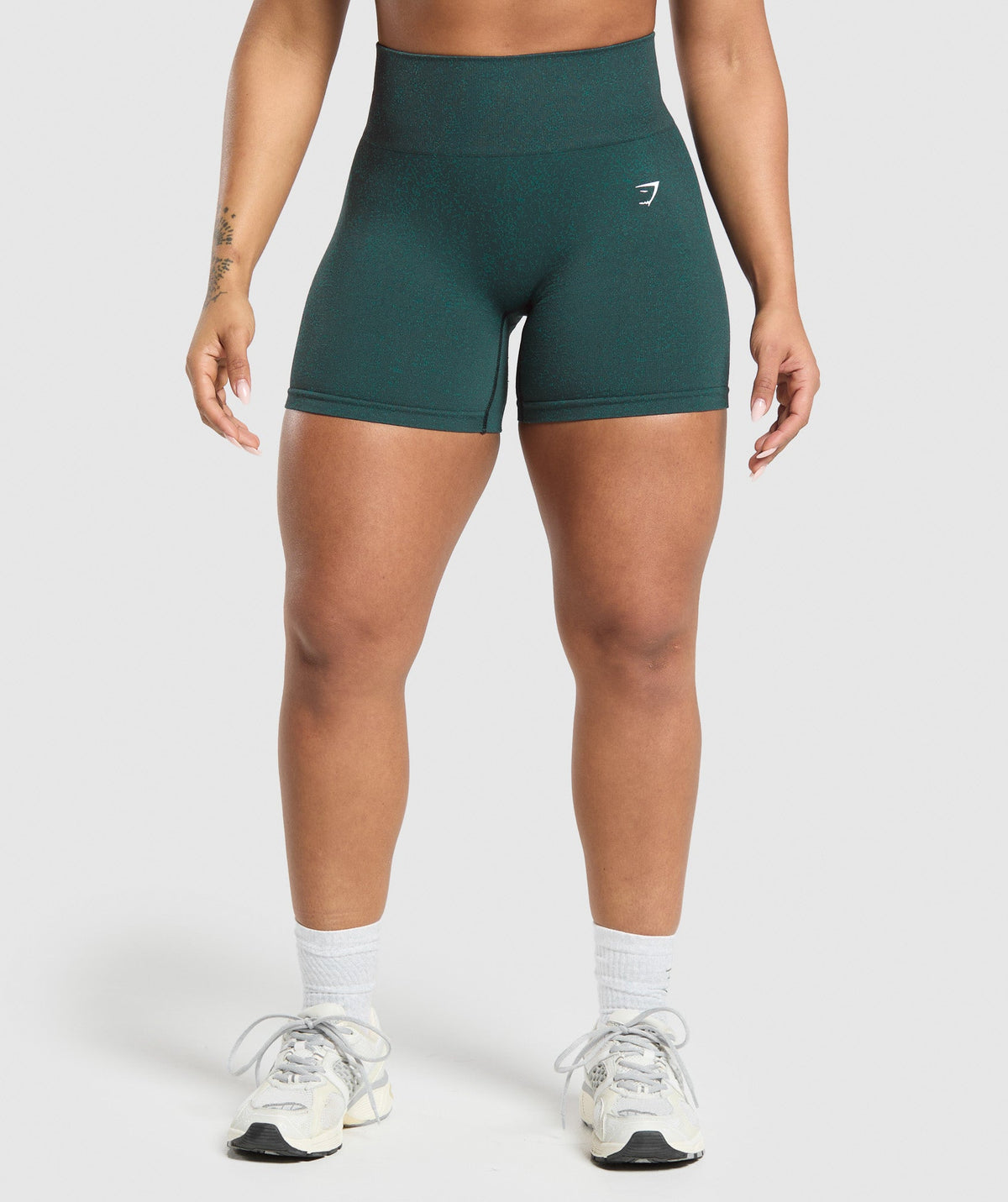 Adapt Fleck Seamless Shorts - Darkest Teal/Functional Teal