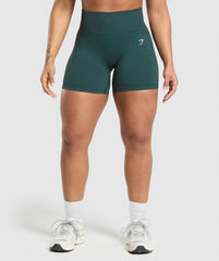 Adapt Fleck Seamless Shorts - Darkest Teal/Functional Teal