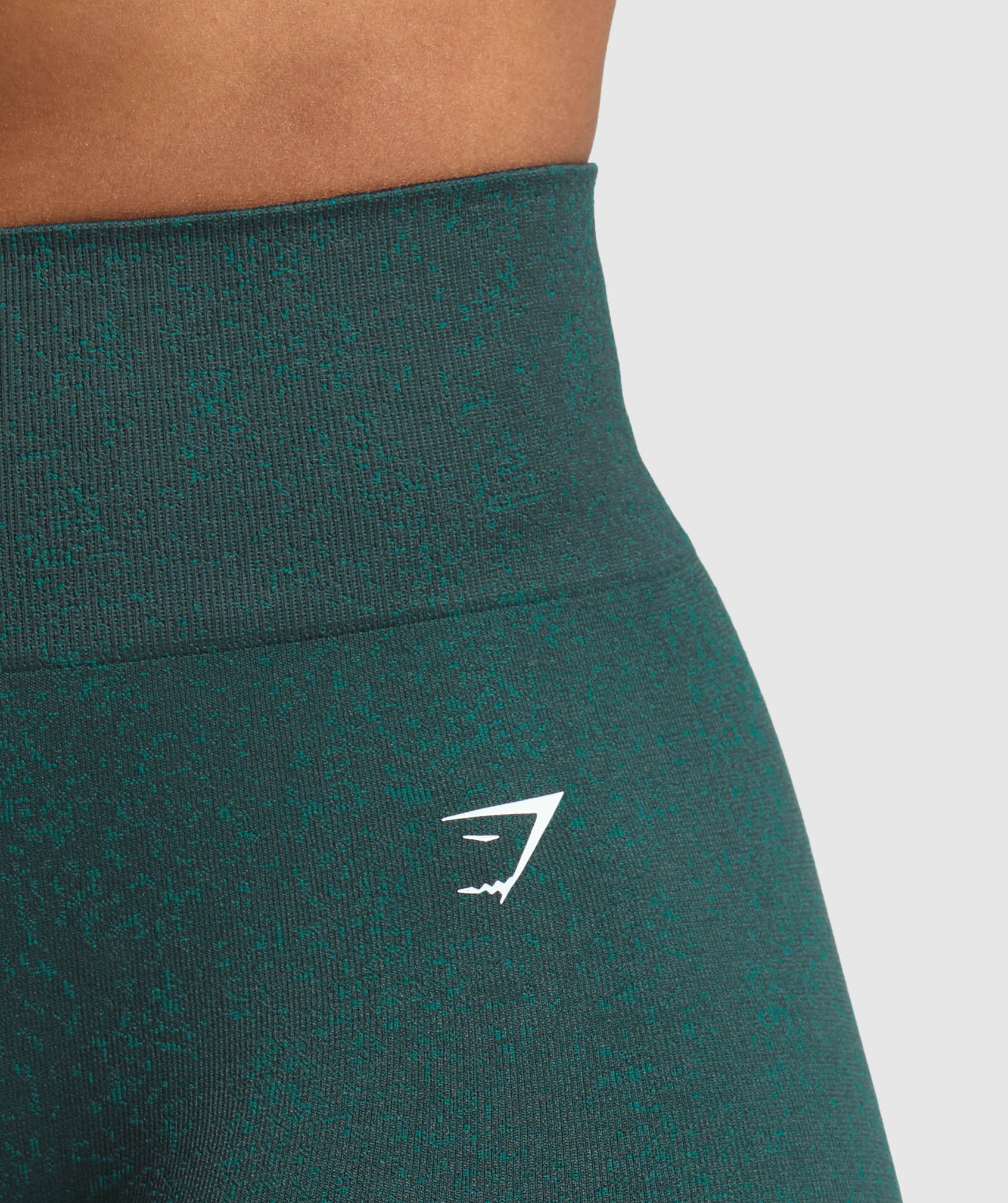 Adapt Fleck Seamless Shorts - Darkest Teal/Functional Teal