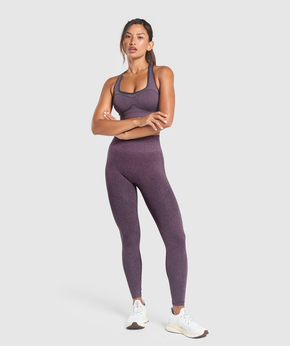 Sport Seamless Sports Bra - Magenta Purple/Dolly Pink