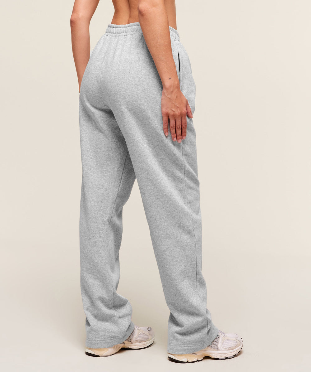 Training Fleece Straight Leg Jogger - Light Grey Core Marl