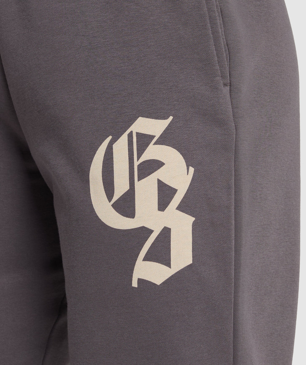 Lifting Essentials Oversized Joggers - Greyed Purple