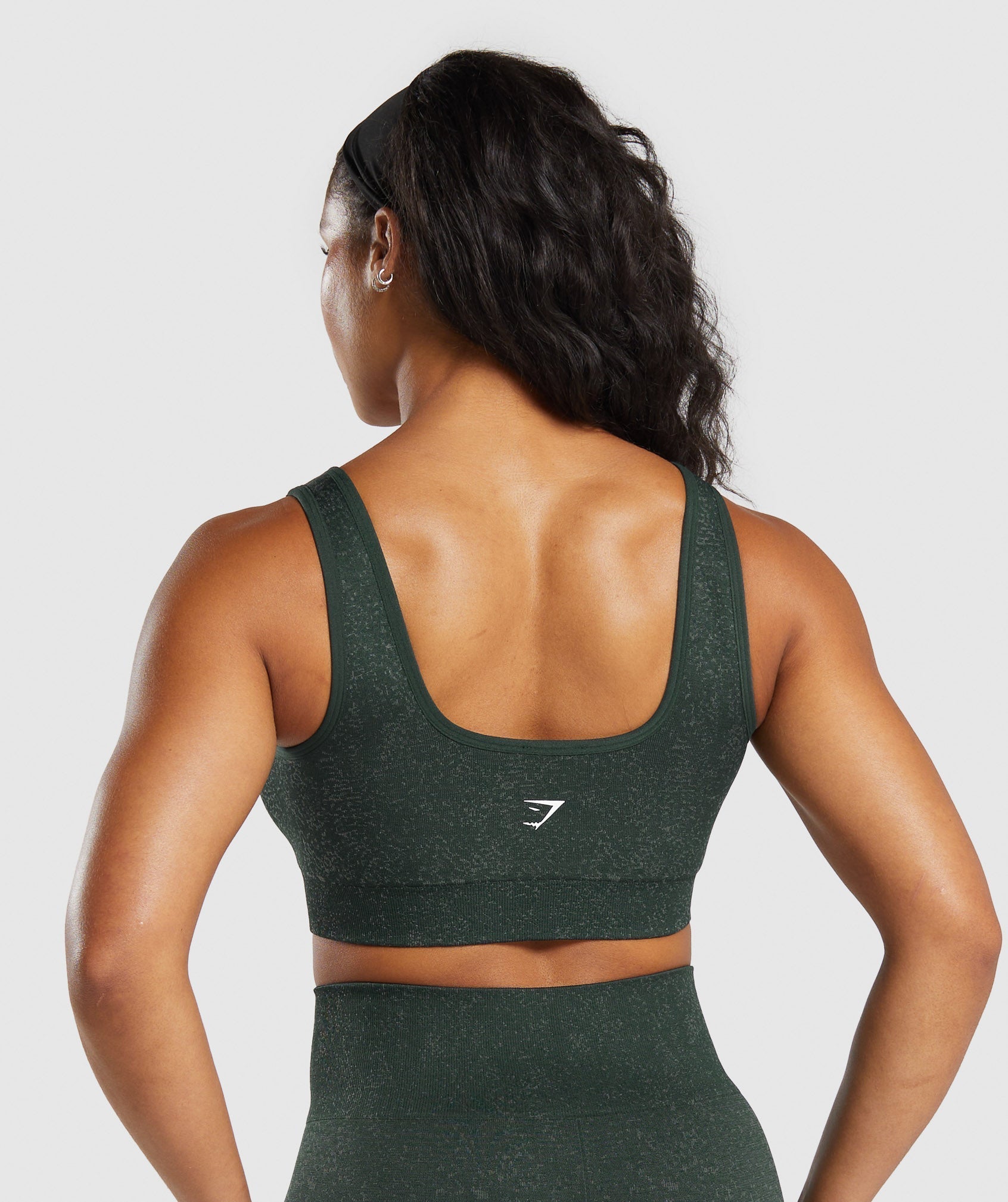 Adapt Fleck Sports Bra - Victory Green/ Unit Green