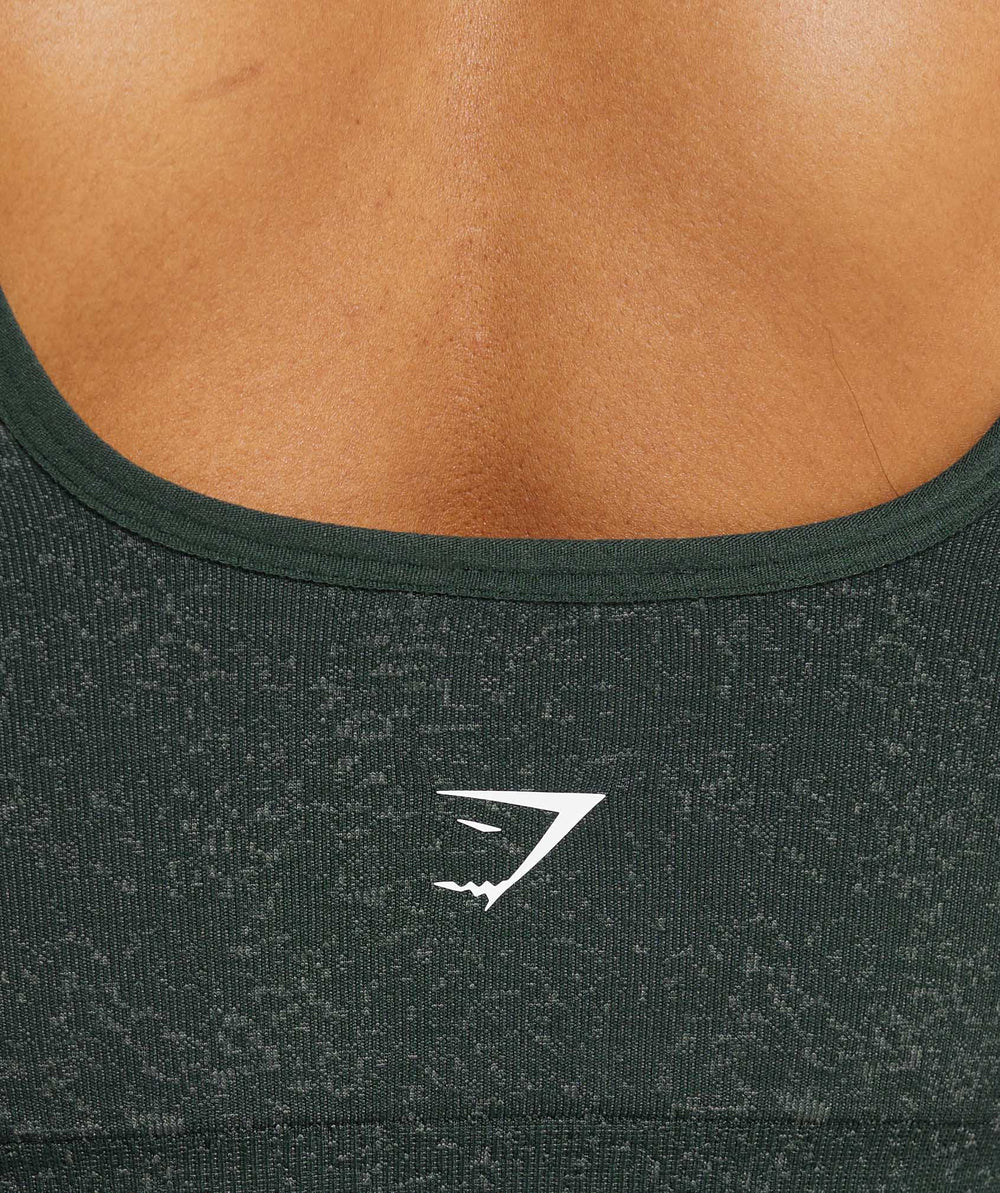 Adapt Fleck Sports Bra - Victory Green/ Unit Green