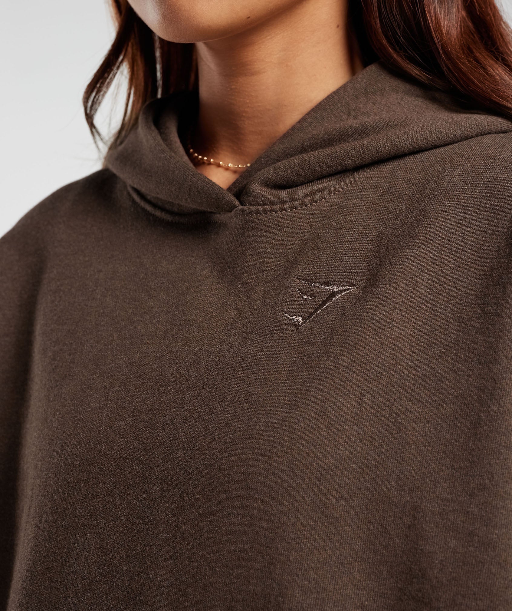 Rest Day Sweats Hoodie - Cozy Brown Marl