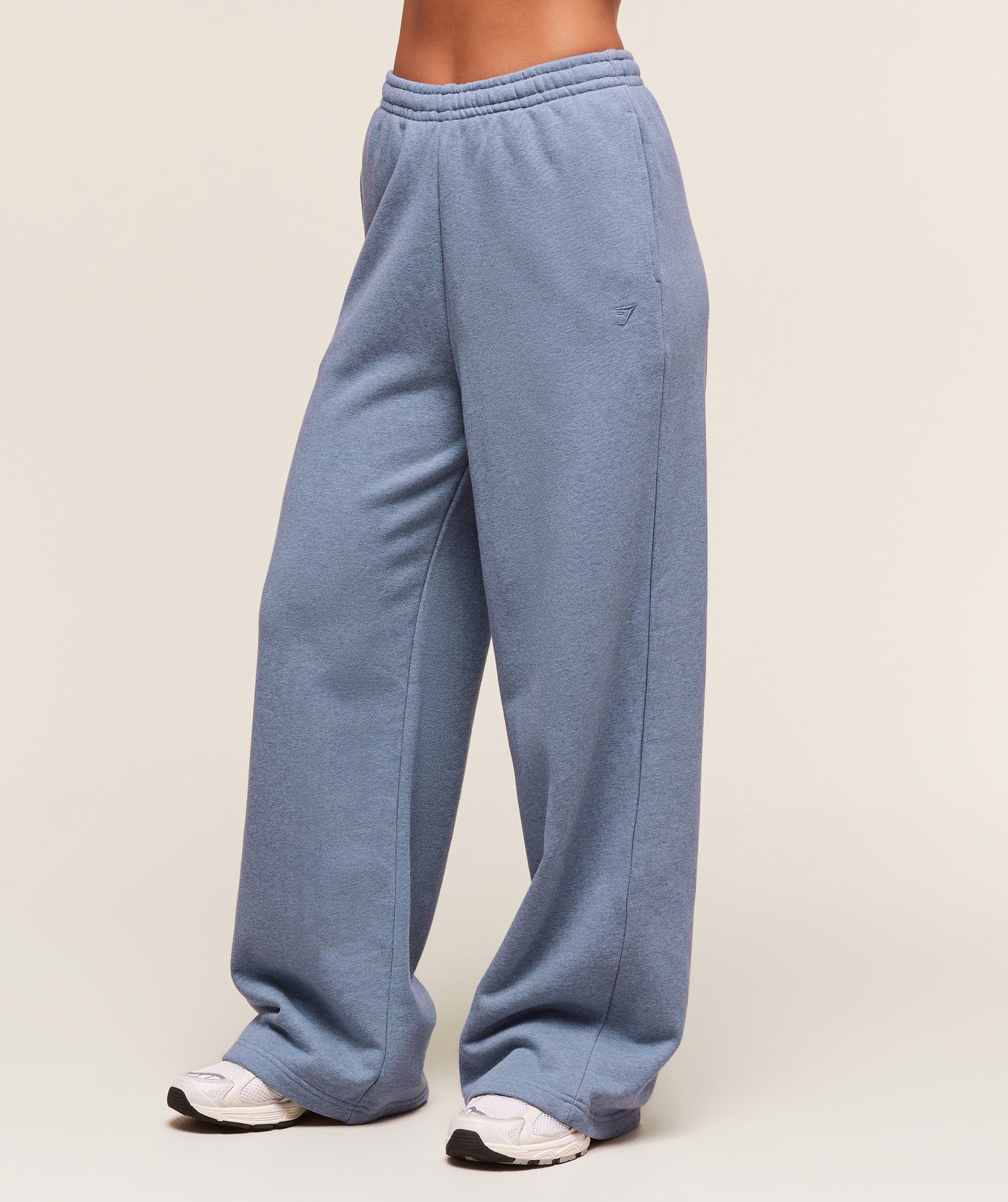 Rest Day Sweats 2.0 Wide Leg Jogger - Bros Worn Blue Marl