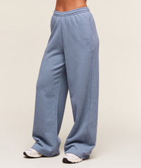 Rest Day Sweats 2.0 Wide Leg Jogger - Bros Worn Blue Marl