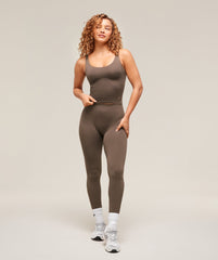 Soft Sculpt Leggings - Walnut Brown
