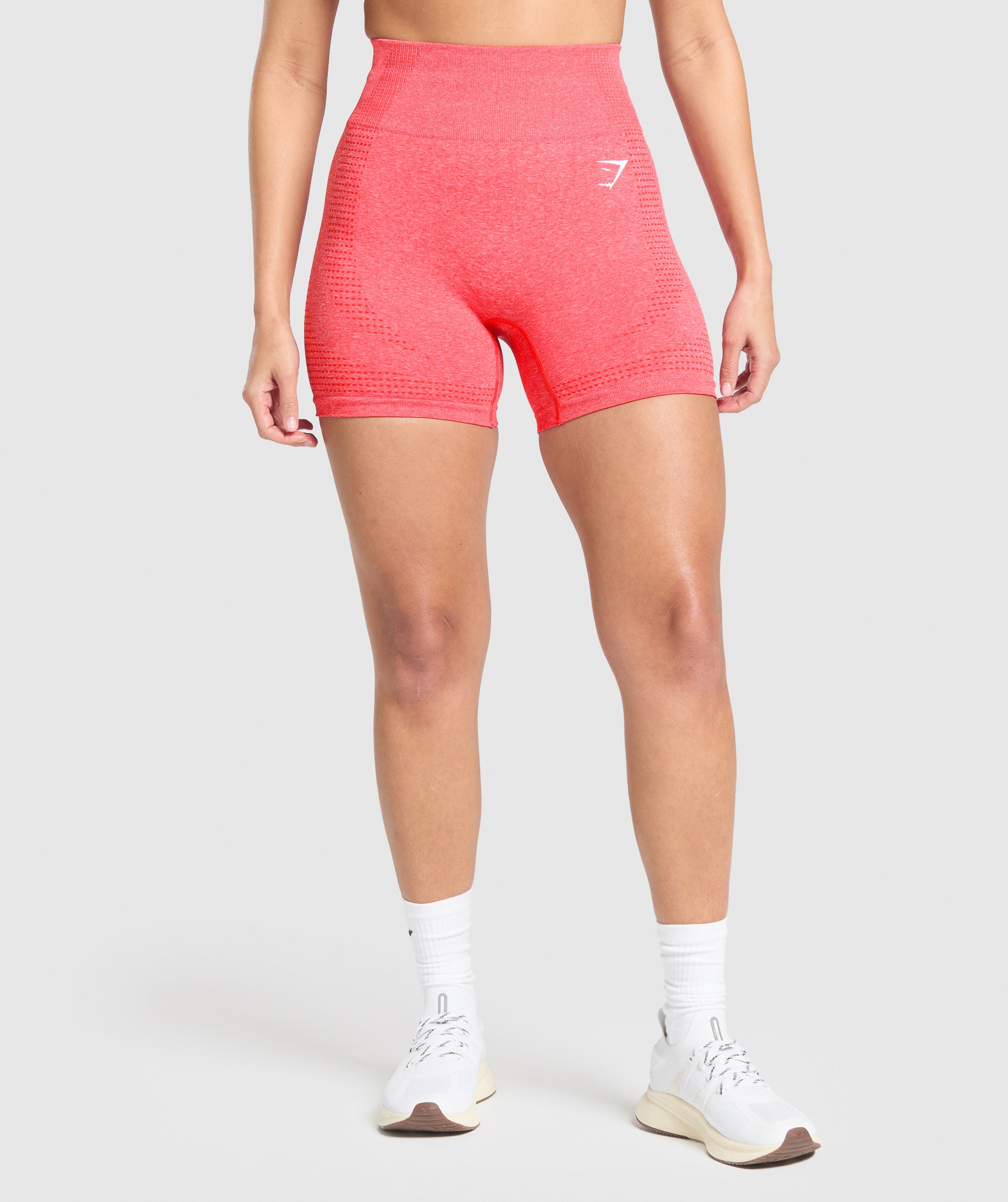 Vital Shorts - Coral Red Marl