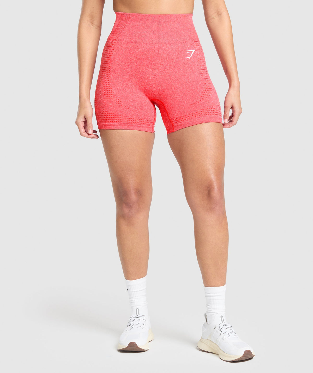 Vital Shorts - Coral Red Marl