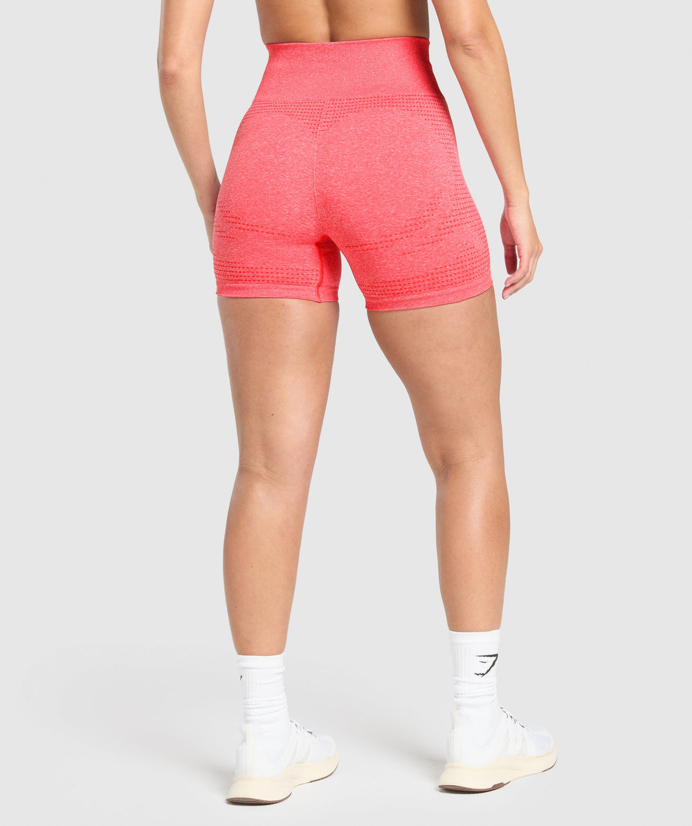 Vital Shorts - Coral Red Marl