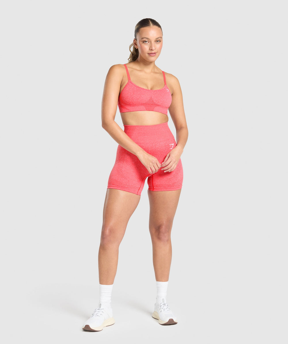 Vital Shorts - Coral Red Marl