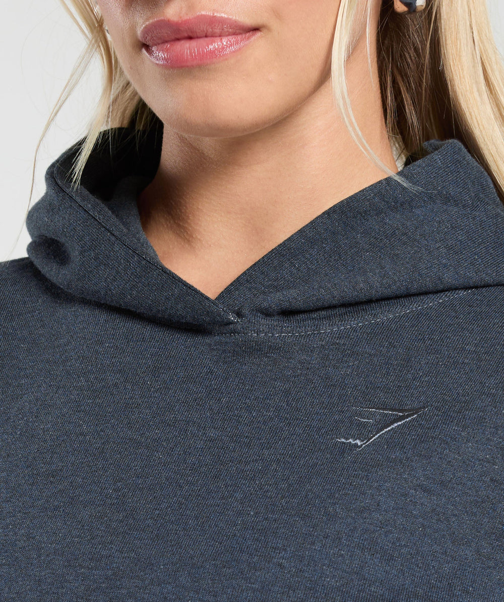 Rest Day Sweats Hoodie - Indigo Blue Marl