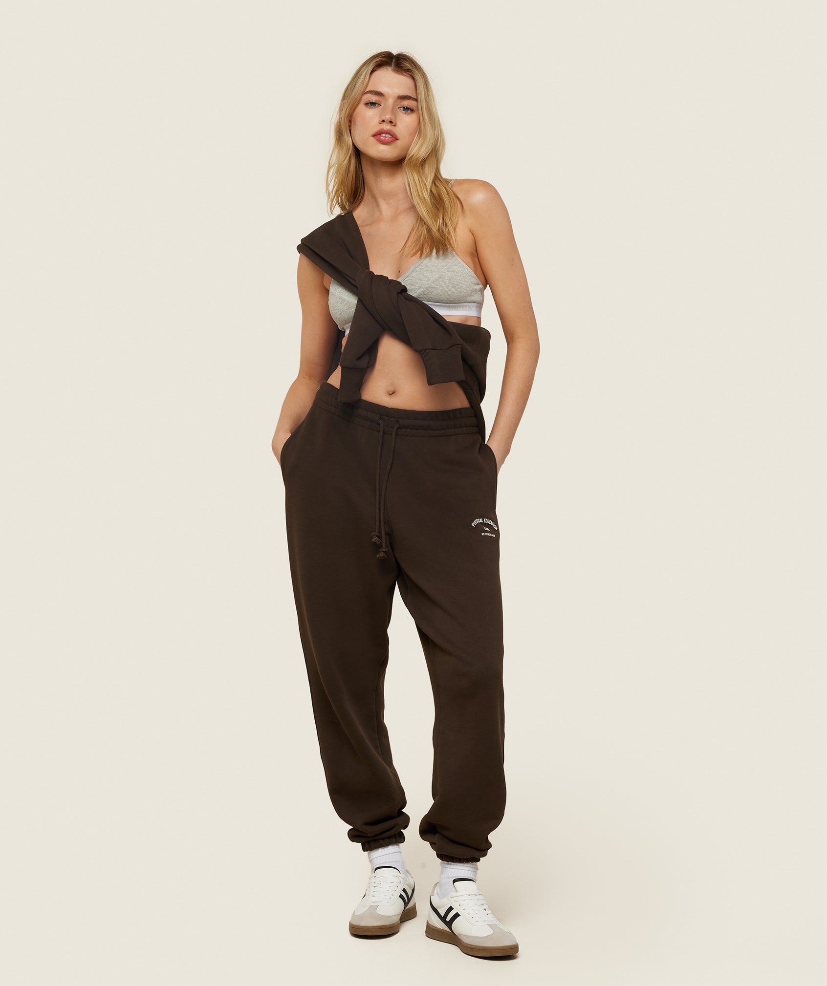 Phys Ed Graphic Sweatpants - Archive Brown