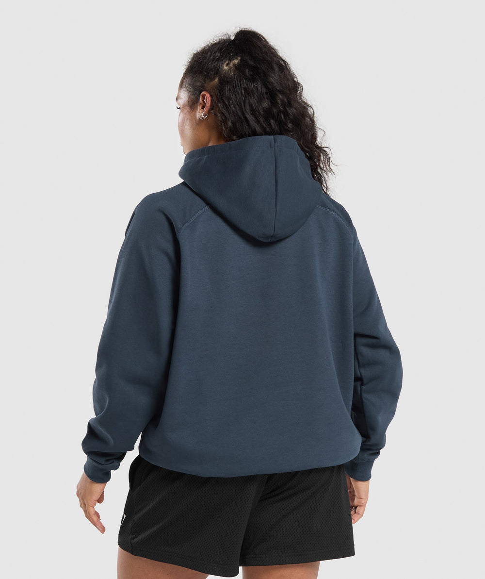 Strength Department Oversized Hoodie - Heavy Blue