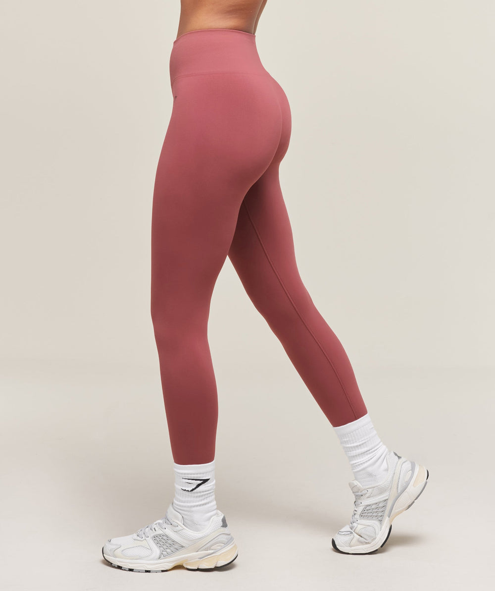 Soft Sculpt Leggings - Washed Berry Pink