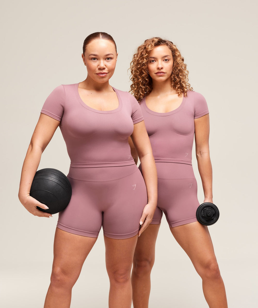 Soft Sculpt Shorts - Calm Pink