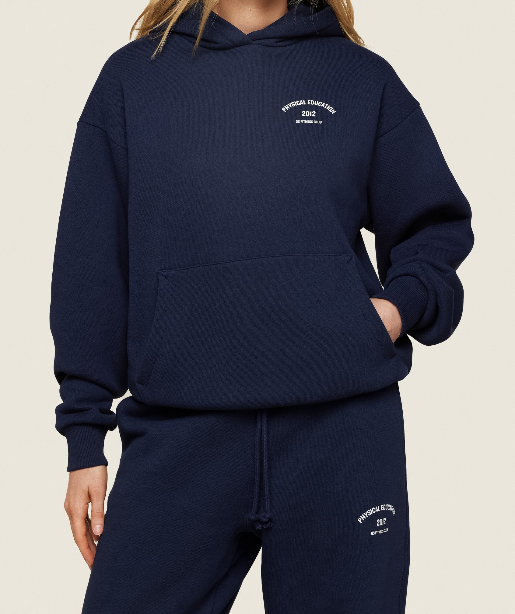 Phys Ed Graphic Hoodie - Blue
