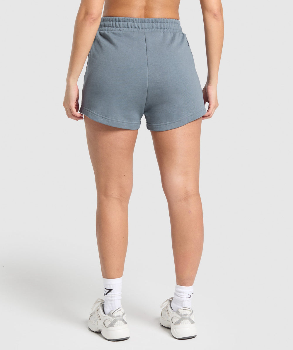 Campus Classics Graphic Sweat Shorts - Iron Blue